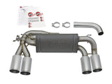 aFe MACHForce XP 3in - 2 1/2in Axle Back 304SS Exhaust w/ Polished Tips 16-17 BMW M2 (f87) - 49-36333-P