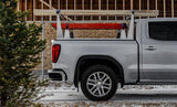 Access ADARAC Al Uprights 24in Vert Pro Kit (2 Uprights w/1 66in Cross Bar) Matte Black Truck Rack - 4005597