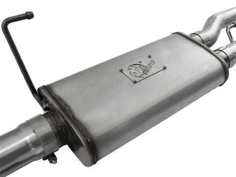aFe MACHForce XP High Tuck Exhausts Cat-Back SS-409 CB Nissan Frontier 05-15 V6-4.0L - 49-46104