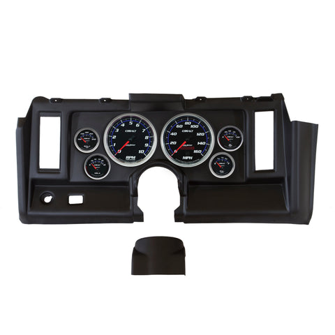 Autometer Cobalt 1969 Camaro Dash Kit 6pc Tach / MPH / Fuel / Oil / WTMP / Volt - 7021-CB