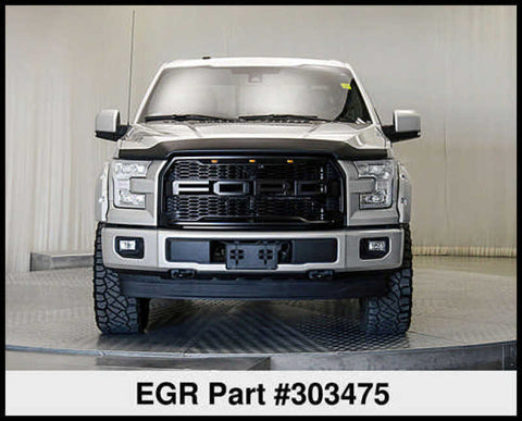 EGR 15+ Ford F150 Superguard Hood Shield - Matte (303475) - 303475