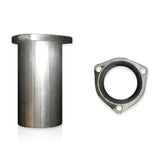 Stainless Works Collector Adapter 3-Bolt 3-1/2in OD Tubing 3-1/2in OD Outlet - HCA3.53.5