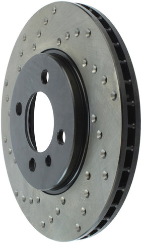 StopTech Drilled Sport Brake Rotor - 128.34018R
