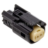 NAMZ 14-23 V-Twin FL Models Molex MX-150 2-Position Female Connector (HD 69200271) - NM-33471-0201