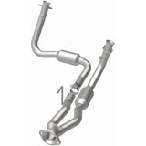 MagnaFlow Direct Fit Catalytic Converter 05-06 Jeep Grand Cherokee 3.7L Y-Pipe Assy (49 State) - 24473