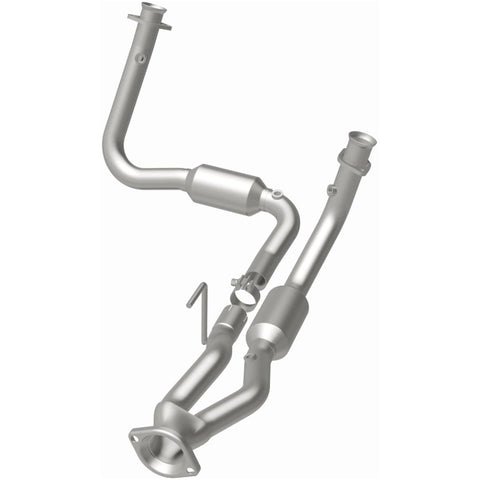MagnaFlow Direct Fit Catalytic Converter 05-06 Jeep Grand Cherokee 3.7L Y-Pipe Assy (49 State) - 24473