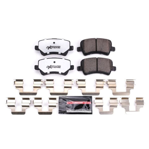 Power Stop 13-15 Land Rover LR2 Rear Z36 Truck & Tow Brake Pads w/Hardware - Z36-1307