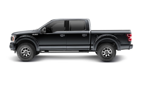 Bushwacker 18-19 Ford F-150 Pocket Style Flares 4 pc - Shadow Black - 20945-82