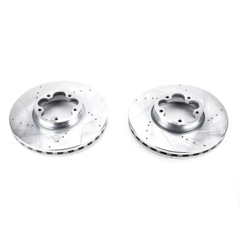 Power Stop 15-19 Ford Transit-350 HD Front Evolution Drilled & Slotted Rotors - Pair - AR85177XPR