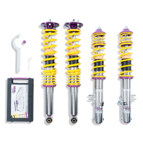 KW Coilover Kit V3 Porsche 911 (964) Carrera 2; incl. Convertible + Targa - 35271018