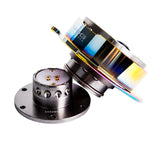 NRG Quick Release Gen 2.5 - Gunmetal Body / Neochrome Ring - SRK-250GM/MC