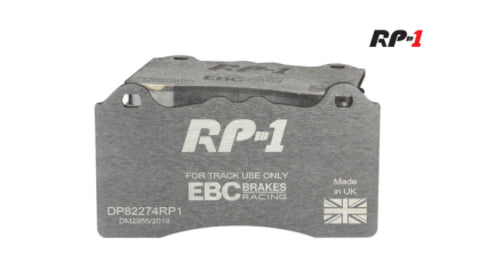 EBC Racing 19-21 Hyundai Veloster (2nd Gen) 2.0 Turbo N RP-1 Race Rear Brake Pads - DP82344RP1