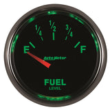 AutoMeter Gauge Fuel Level 2-1/16in. 240 Ohm(e) to 33 Ohm(f) Elec Gs - 3816