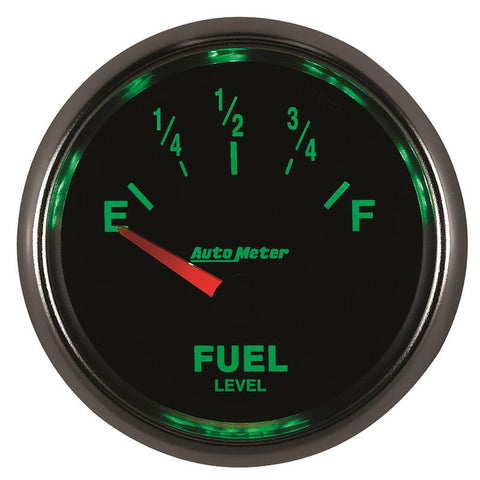 AutoMeter Gauge Fuel Level 2-1/16in. 240 Ohm(e) to 33 Ohm(f) Elec Gs - 3816