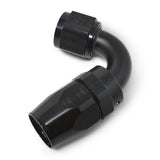 Russell Performance -6 AN Black 120 Degree Full Flow Swivel Hose End - 613405