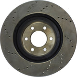 StopTech 92-02 Dodge Viper Drilled Front Left Cryo Rotor - 128.63036CL
