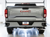 AWE Tuning 4th Gen GM 1500 5.3L 0FG Catback Dual Side Exit (Flat Bumper) - Chrome Tips - 3015-22207