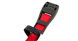 Rhino-Rack Rapid Tie Down Straps w/Buckle Protector - 4.5m/15ft - Pair - Red - RTD45P
