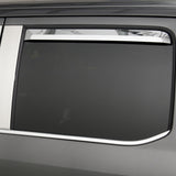 Putco 17-20 Ford SuperDuty - Crew Cab (Set of 4) Element Chrome Window Visors - 480065