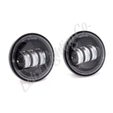 Letric Lighting 4.5in Led Passing Lamps Blk - LLC-ILPL-B