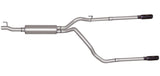 Gibson 2003 Dodge Ram 1500 Laramie 5.7L 2.5in Cat-Back Dual Split Exhaust - Aluminized - 6515