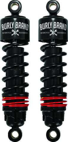 Burly Brand XL Slammer Shocks - Black - B28-1206B