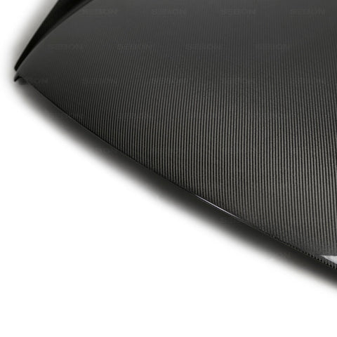 Seibon 03-07 Infiniti G35 Coupe OEM Carbon Fiber Hood - HD0305INFG352D-OE