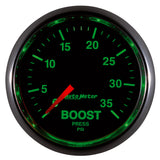 AutoMeter GS 2 1/16 inch 35PSI Mechanical Boost Gauge - 3804