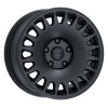 Nomad N503SB Sahara 17x8.5in / 6x139.7 BP / 0mm Offset / 106.1mm Bore - Satin Black Wheel - N503SB-78560-00