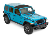Bestop 20-26 Jeep Gladiator / 18-26 Wrangler JL Sunrider For Hardtop (Premium Black Twill) - 52454-17