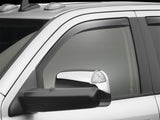 WeatherTech 09+ Dodge Ram 1500 Front Side Window Deflectors - Dark Smoke - 80503