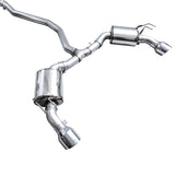 AWE Tuning 22+ Honda Civic Si/Acura Integra Touring Edition Catback Exhaust - Dual Chrome Silver Tip - 3015-32331