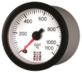 Autometer Stack 52mm 0-1100 Deg C Pro Stepper Motor Exhaust Gas Temp Gauge - White - ST3363