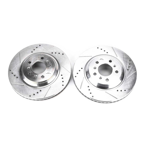 Power Stop 08-09 Buick Allure Front Evolution Drilled & Slotted Rotors - Pair - AR82121XPR