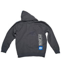 Sparco Sweatshirt Zip WWW Gry Xlrg - SP04100GR4XL