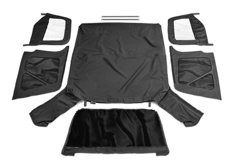 Rampage 1997-2006 Jeep Wrangler(TJ) OEM Replacement Top - Black Diamond - 912935