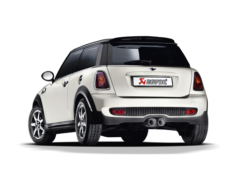 Akrapovic 07-14 MINI Cooper S (R56) / Cooper S Cabrio (R57) Evolution Line Cat Back (SS) (Req. Tips) - ME-MIN/TI/1H
