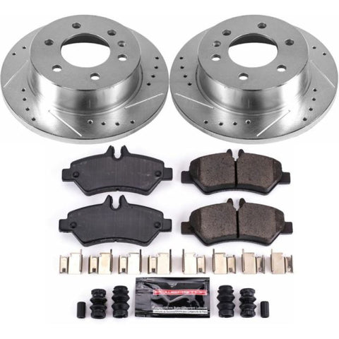Power Stop 07-09 Dodge Sprinter 2500 Rear Z23 Evolution Sport Brake Kit - K6197