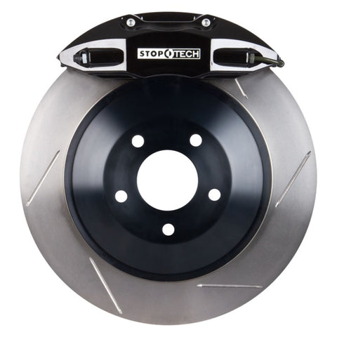 StopTech 06-09 Honda Civic Si Front BBK w/ Black ST-41 Caliper 300x28 Slotted Rotors - 82.434.5100.51