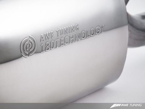 AWE Tuning Audi 8R Q5 2.0T Touring Edition Exhaust - Diamond Black Tips - 3015-33030