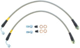 StopTech 14-17 Chevrolet Corvette Stainless Steel Front Brake Lines - 950.62020