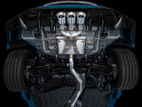 AWE Tuning 2023 Honda Civic Type R FL5 Touring Edition Exhaust w/ Triple Chrome Silver Tips - 3015-52287