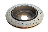 DBA 98-00 Subaru WRX Front Drilled & Slotted 4000 Series Rotor - DBA4649xs