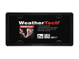 WeatherTech License Plate Frame Kit - Black - 61020