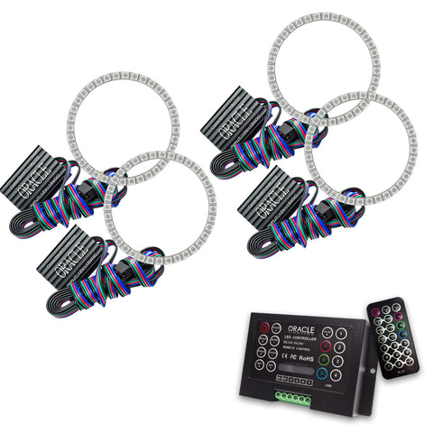 Oracle Bentley Continental GT 04-09 Halo Kit - ColorSHIFT w/ 2.0 Controller - 2211-333