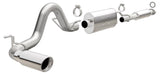 MagnaFlow Cat-Back 2016 Toyota Tacoma TRD 3.5L V6 SS 3in Single Pass Side Exit Rear 4in Tip - 19293
