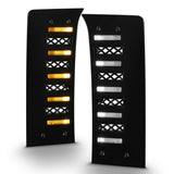 ANZO 22-24 Toyota Tundra (w/Factory LED Refl. & OE Bumper) Z-Series Full LED DRL Vent Lights - Pair - 511089X