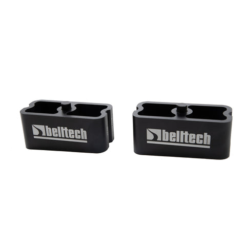 Belltech LOWERING BLOCK KIT 2inch WITH 2 DEGREE ANGLE - 6102