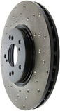 StopTech 04-08 Acura TL/TL-S Brembo Drilled Right Front Rotor - 128.40062R