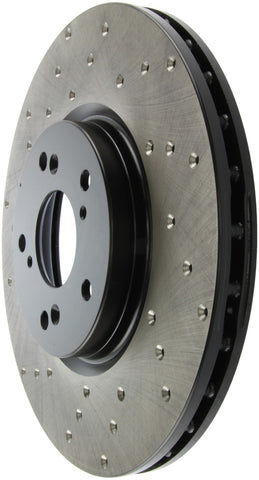 StopTech 04-08 Acura TL/TL-S Brembo Drilled Right Front Rotor - 128.40062R